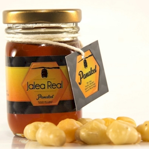 Frasco de Jalea Real PANALCOL de 105 cc con 30 celdas.